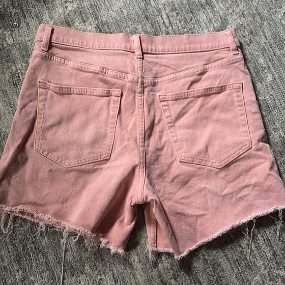 Faherty coral Jean Shorts Distressed Cut-Off Style - size 29 - great condition - Picture 6 of 6